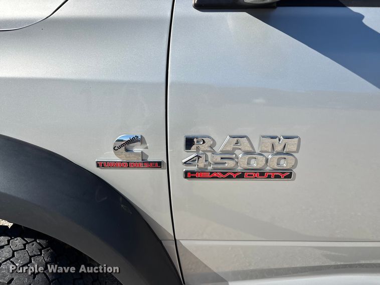 image for item FG0349 2015 RAM 4500  utility / service truck