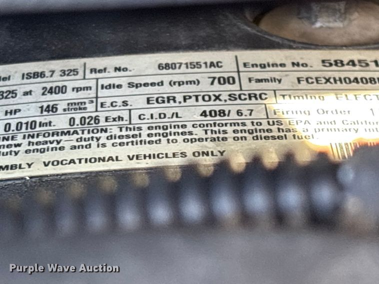 image for item FG0349 2015 RAM 4500  utility / service truck