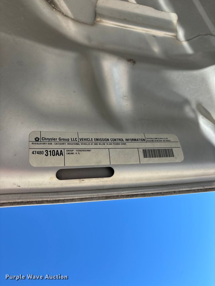 image for item FG0350 2015 RAM 4500  utility / service truck