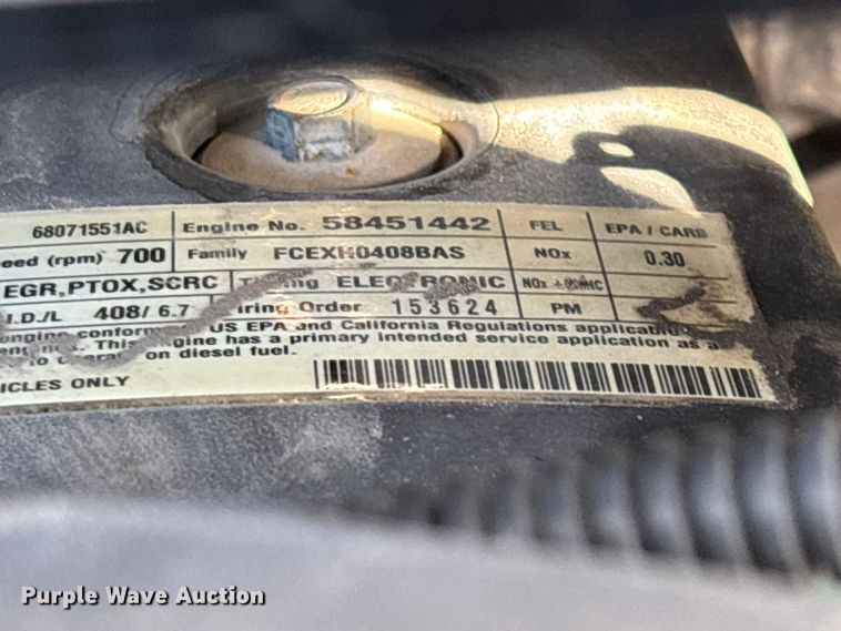 image for item FG0350 2015 RAM 4500  utility / service truck