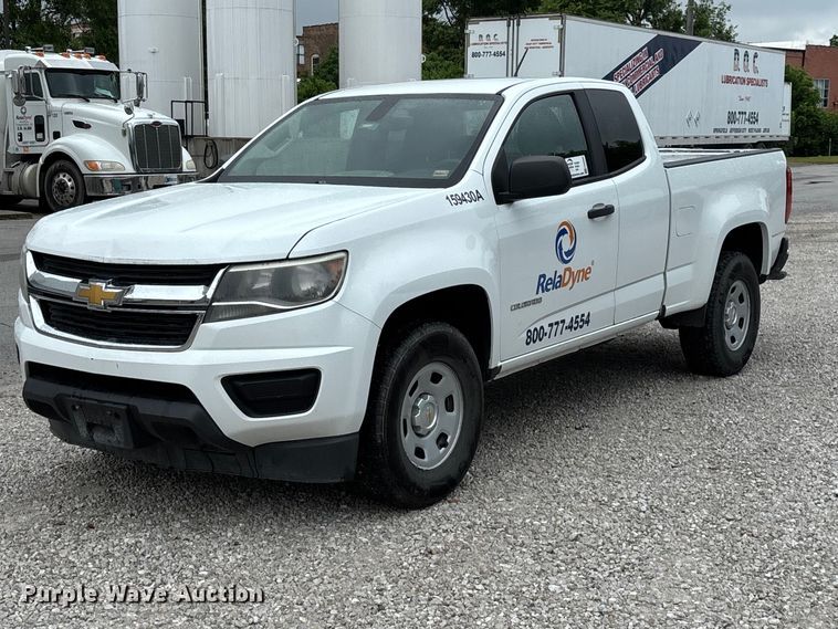 image for item FG0388 2015 Chevrolet Colorado Ext. Cab pickup truck