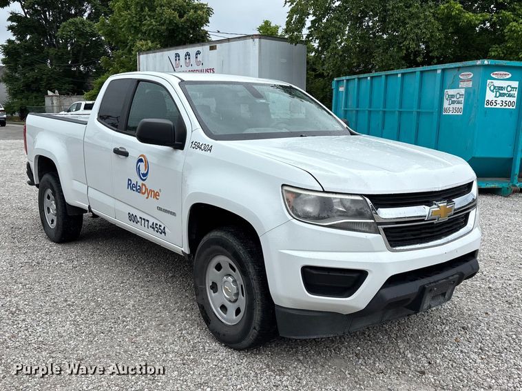 image for item FG0388 2015 Chevrolet Colorado Ext. Cab pickup truck