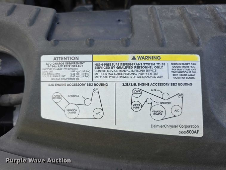 image for item FH6041 2005 Dodge Grand Caravan van