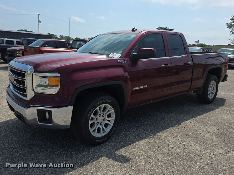 image for item FH6075 2014 GMC Sierra 1500  Ext. Cab pickup truck