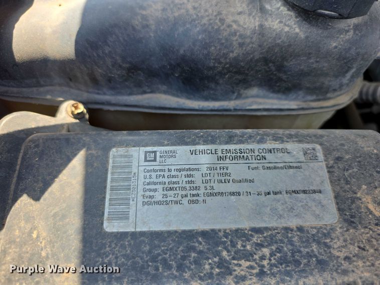 image for item FH6075 2014 GMC Sierra 1500  Ext. Cab pickup truck