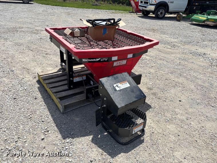 Western Tornado UTV utility vehicle spreader