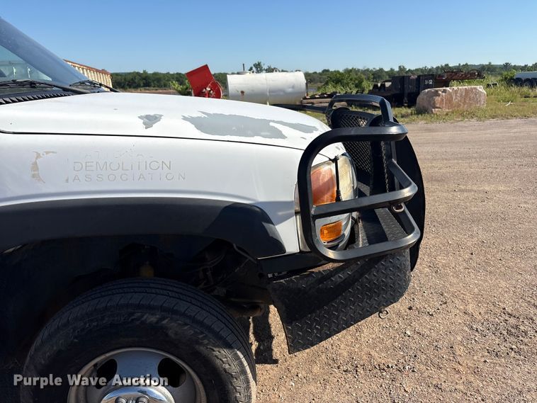 image for item FI0170 2007 GMC 3500 Crew Cab utility bed pickup truck