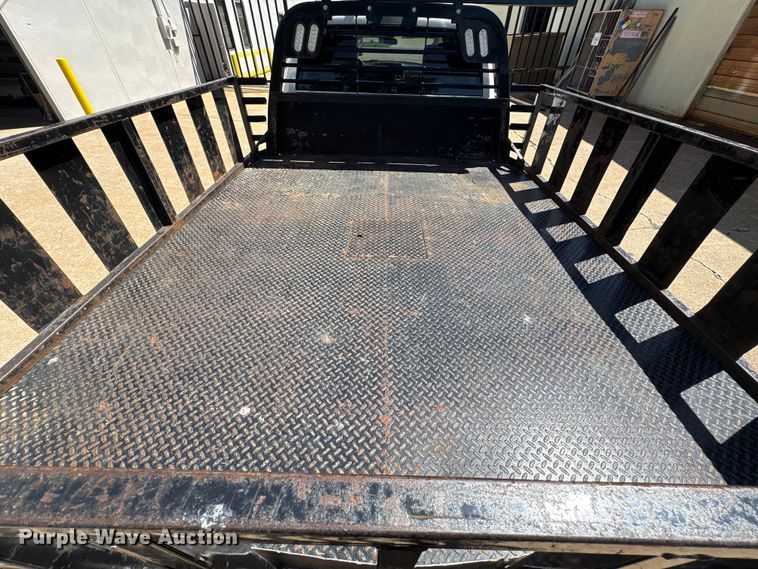image for item FI0179 2019 RAM 3500 Crew Cab flatbed pickup truck