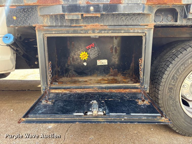 image for item FI0180 2020 RAM 3500 Crew Cab flatbed pickup truck