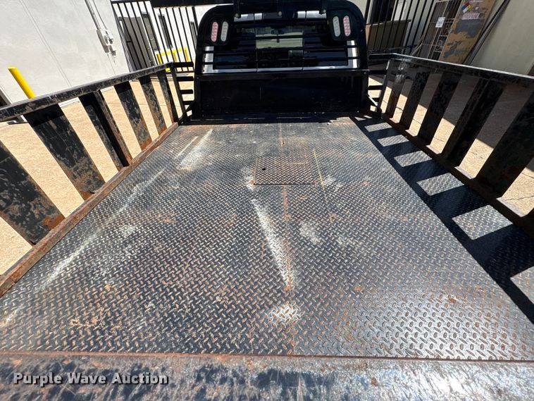 image for item FI0180 2020 RAM 3500 Crew Cab flatbed pickup truck