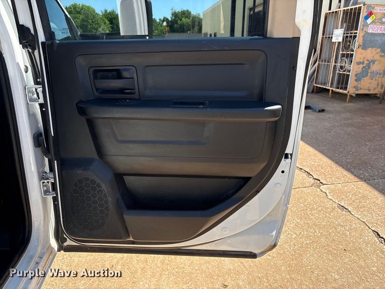 image for item FI0180 2020 RAM 3500 Crew Cab flatbed pickup truck