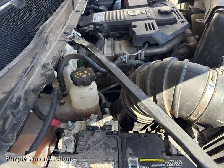 image for item FI0180 2020 RAM 3500 Crew Cab flatbed pickup truck