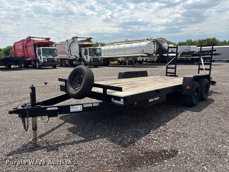 2022 Triple Crown ECF7X1810K utility trailer