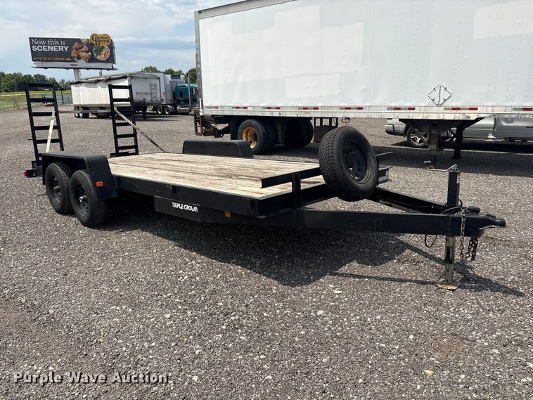 image for item FI0184 2022 Triple Crown ECF7X1810K utility trailer