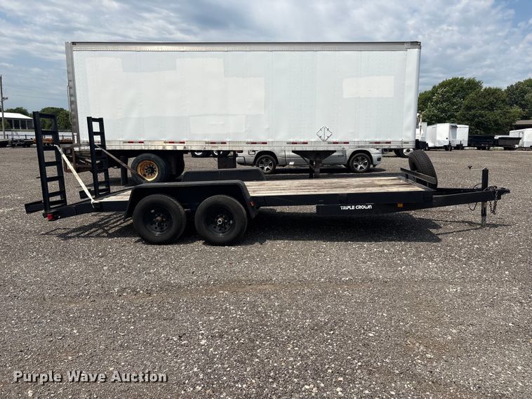 image for item FI0184 2022 Triple Crown ECF7X1810K utility trailer