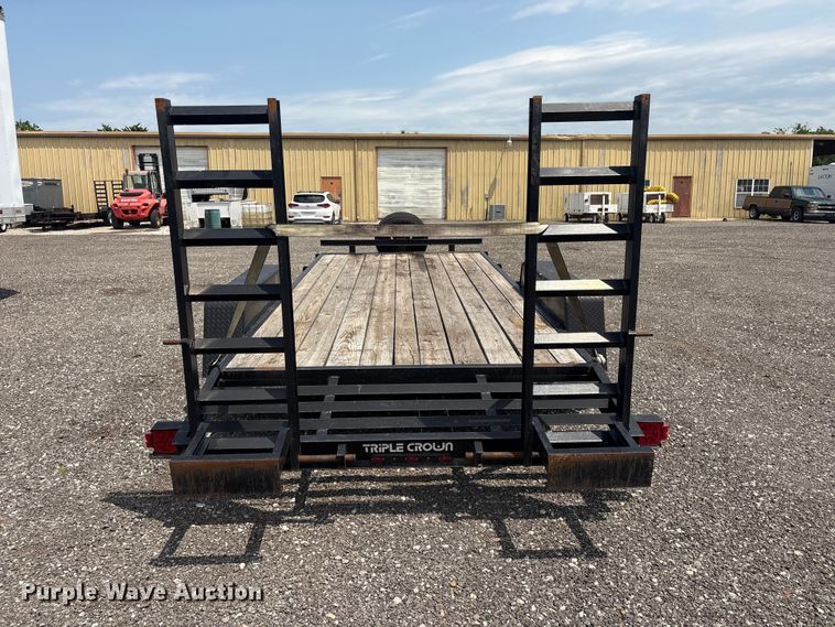 image for item FI0184 2022 Triple Crown ECF7X1810K utility trailer