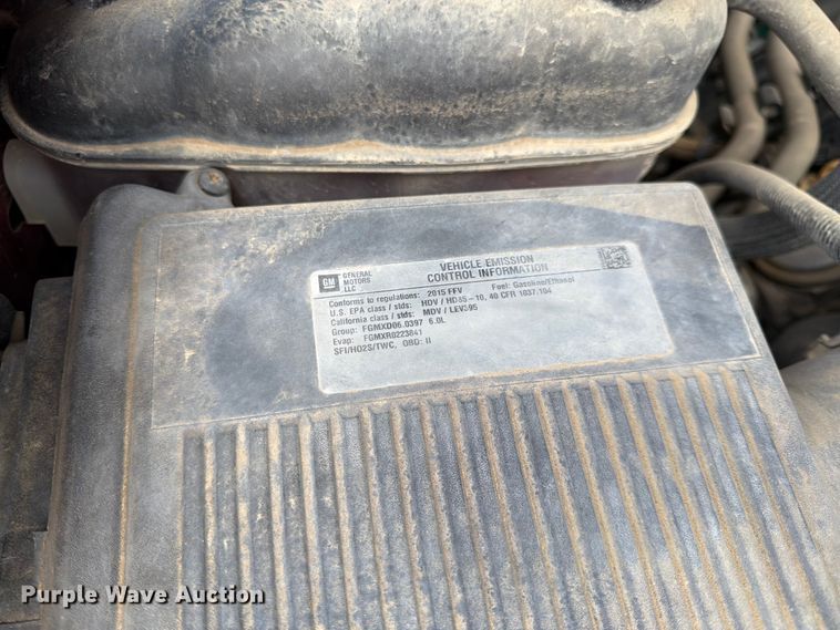 image for item FK0181 2015 Chevrolet Silverado 3500HD pickup truck