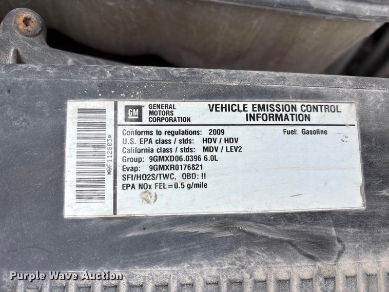 image for item FK1426 2009 Chevrolet Silverado 2500HD Crew Cab pickup truck