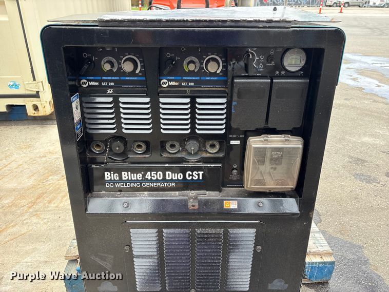 image for item FK1494 Miller Big Blue 450 Duo CST welder/generator