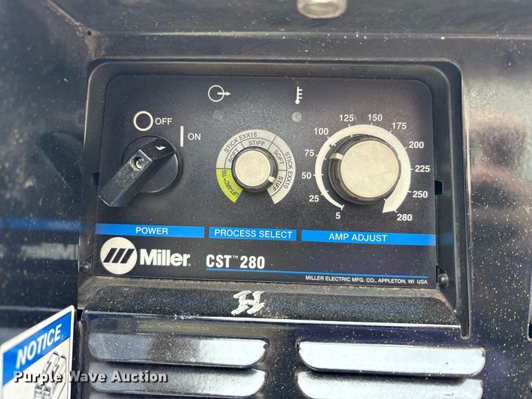 image for item FK1494 Miller Big Blue 450 Duo CST welder/generator