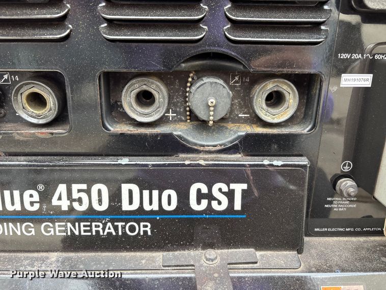 image for item FK1494 Miller Big Blue 450 Duo CST welder/generator
