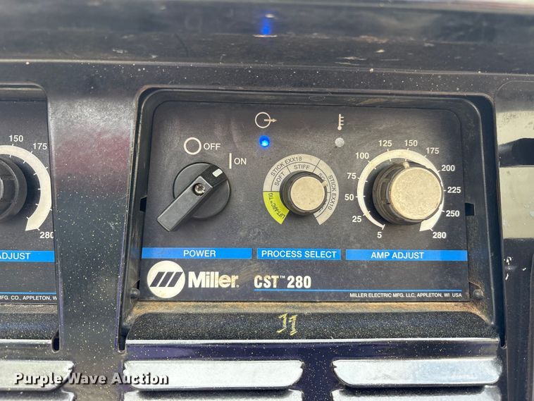 image for item FK1494 Miller Big Blue 450 Duo CST welder/generator