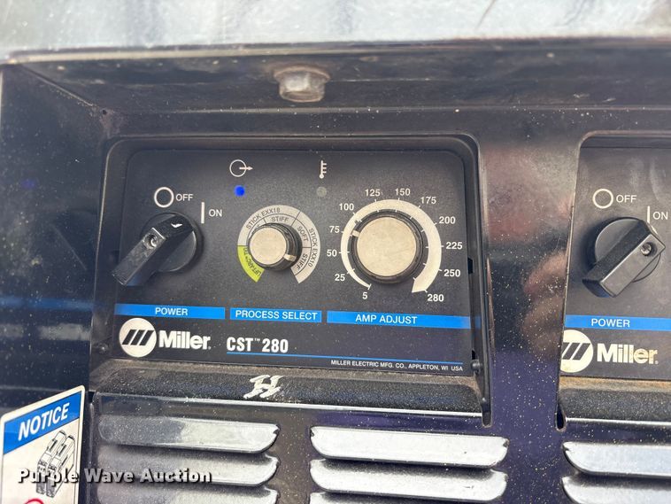 image for item FK1494 Miller Big Blue 450 Duo CST welder/generator