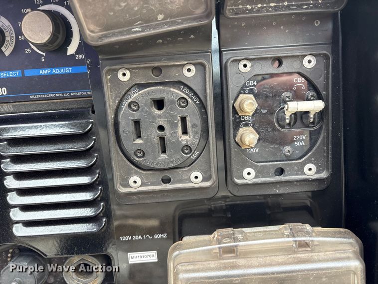 image for item FK1494 Miller Big Blue 450 Duo CST welder/generator