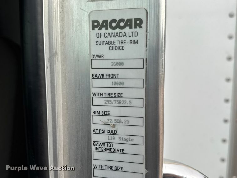 image for item MX9252 2021 Kenworth T270 box truck