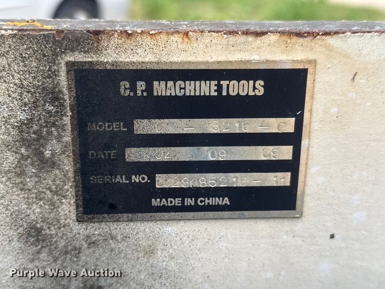image for item MX9259 2008 C.P. Machine Tools 0-5216-C shear