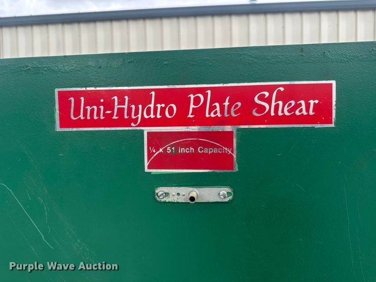image for item MX9261 Uni-Hydro 1/4 X 51 ironworker