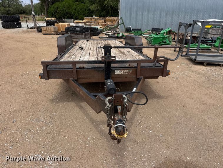 image for item NA9348 2013 Big Tex 14FT-20 tilt deck equipment trailer