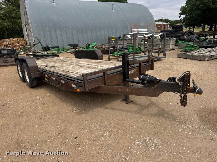 image for item NA9348 2013 Big Tex 14FT-20 tilt deck equipment trailer