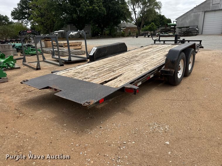 image for item NA9348 2013 Big Tex 14FT-20 tilt deck equipment trailer