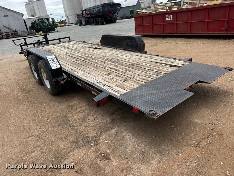 image for item NA9348 2013 Big Tex 14FT-20 tilt deck equipment trailer
