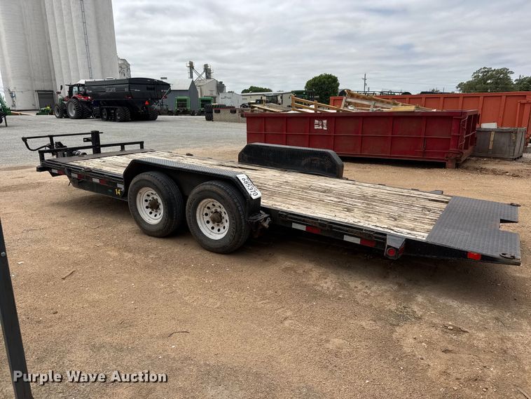 image for item NA9348 2013 Big Tex 14FT-20 tilt deck equipment trailer