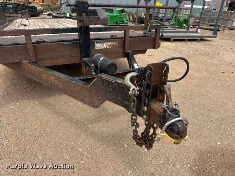 image for item NA9348 2013 Big Tex 14FT-20 tilt deck equipment trailer