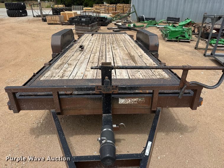image for item NA9348 2013 Big Tex 14FT-20 tilt deck equipment trailer