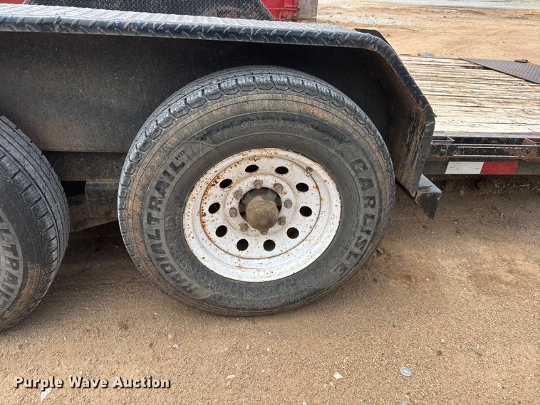 image for item NA9348 2013 Big Tex 14FT-20 tilt deck equipment trailer