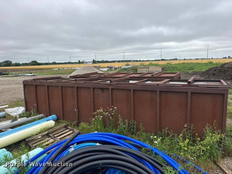 image for item NA9355 (2) shop built steel dumpsters