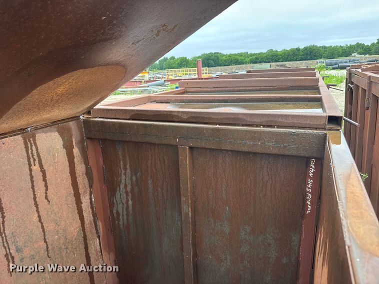 image for item NA9355 (2) shop built steel dumpsters