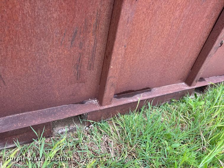 image for item NA9355 (2) shop built steel dumpsters