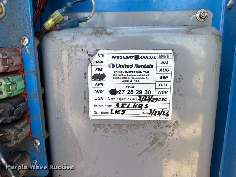 image for item ND9479 2012 Genie Z-30/20N RJ boom lift