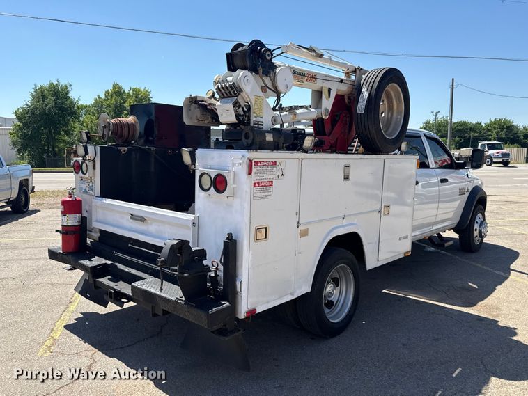 image for item NK9135 2018 RAM 4500 Crew Cab utility / service truck