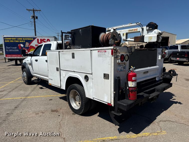 image for item NK9135 2018 RAM 4500 Crew Cab utility / service truck