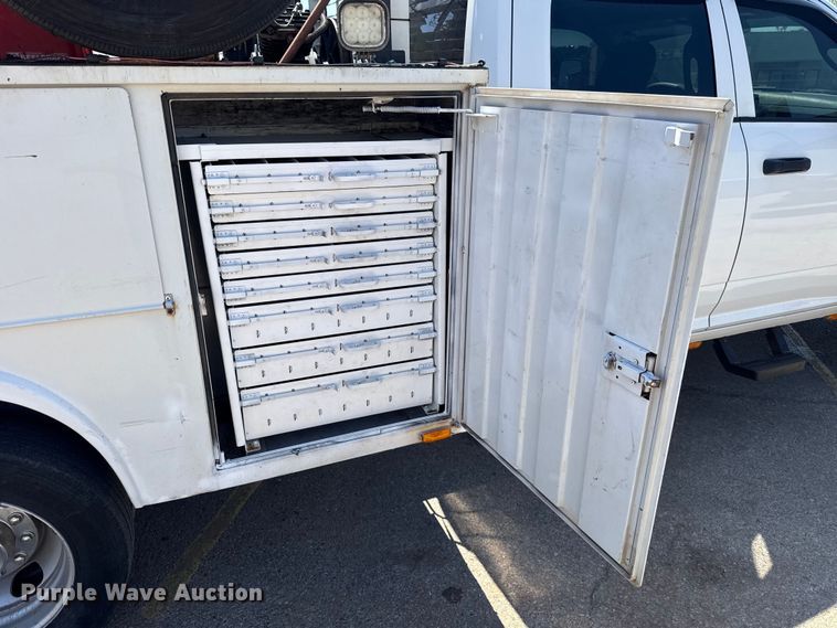image for item NK9135 2018 RAM 4500 Crew Cab utility / service truck