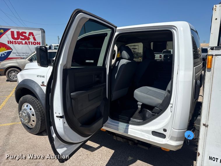 image for item NK9135 2018 RAM 4500 Crew Cab utility / service truck