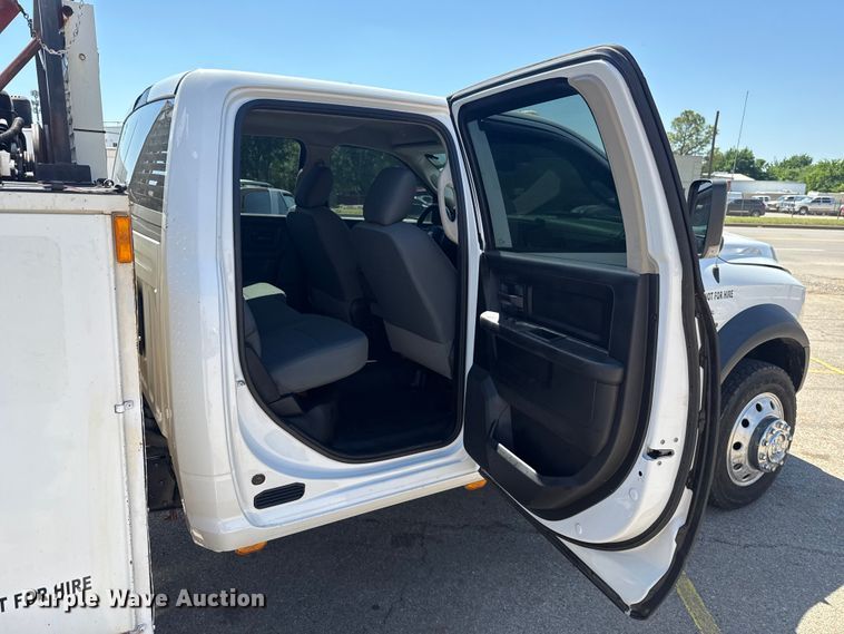 image for item NK9135 2018 RAM 4500 Crew Cab utility / service truck
