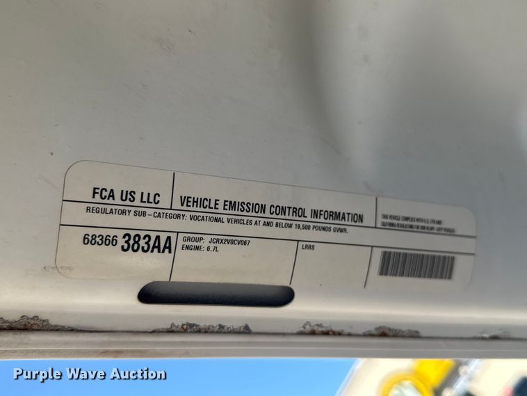 image for item NK9135 2018 RAM 4500 Crew Cab utility / service truck