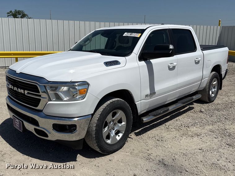 image for item YA3120 2021 RAM 1500 Bighorn Crew Cab pickup truck